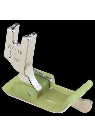 2 Adet Düz Araba Plastik Bıçaklı Baskı Ayağı Sp-18 1/43/161/81/161/32rteflon Sağ Yan Durdurma Ayak Baskı 1/4 1/8 2pc Miexd