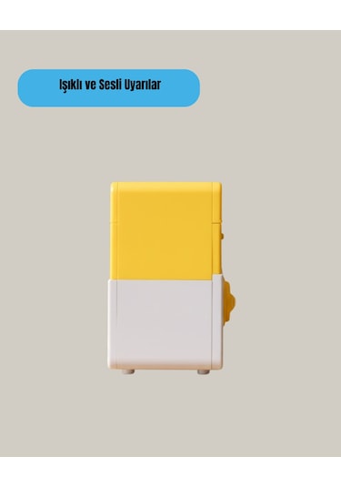 Çocuklar İçin Sarı Elektronik Şifreli Para Biriktirme Kumbarası - Lisinya