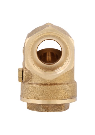 Kosona Brass Tek Yönlü Akış Kontrol Valfi Dn15, 232psı Su Uygulamaları İçin, 1/2bsp Dahili Dişli, Kolay Kurulum Ok İşaretli