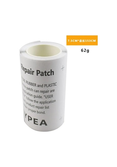 Yaleker Su Geçirmez Tpu Tamir Bandı - Çadır, Yağmurluk, Yüzme Halka Ve Hava Dolu Ürünler İçin Şeffaf Otomatik Yapışkan Nilon Kumaş, 7.5x187 Cm Çok Renkli