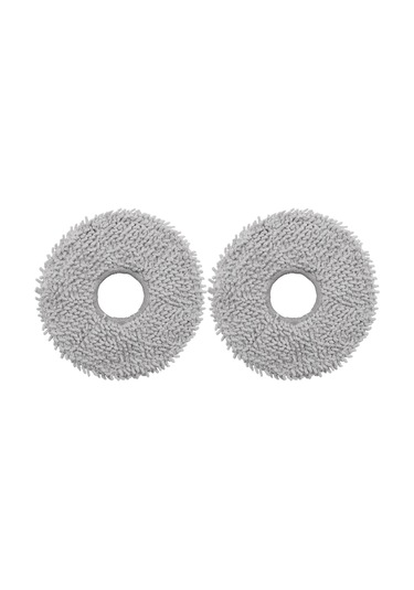 2 Adet Ecovacs Deebot X5 Omni/x5 Pro Süpürme Robotu Paspas Bezi Yedek Temizlik Bezi