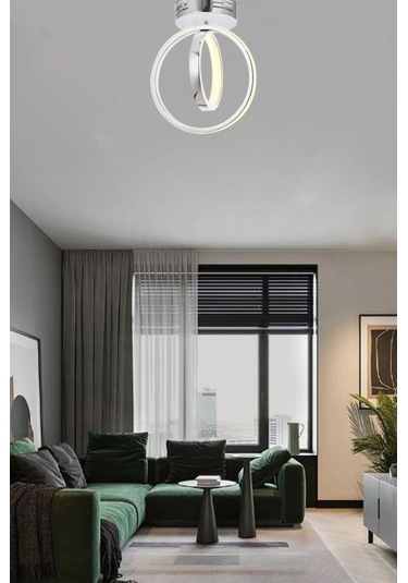 Eray Aydınlatma 1909-1 Plofonyer Krom Tekli Led Avize