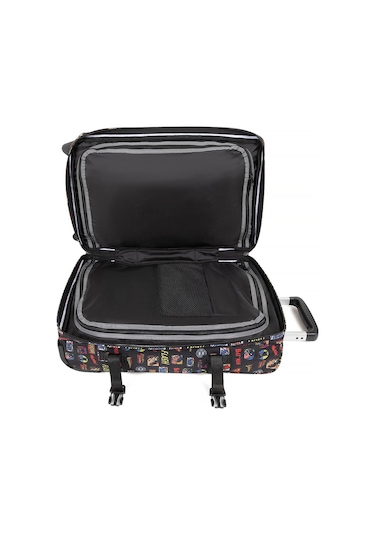 Eastpak Kabin Boy Valiz Ultra Hafif, Geniş Hacimli, Dayanıklı Kumaş, Sessiz Tekerlekli Ek0a5ba74v61 Çok Renkli