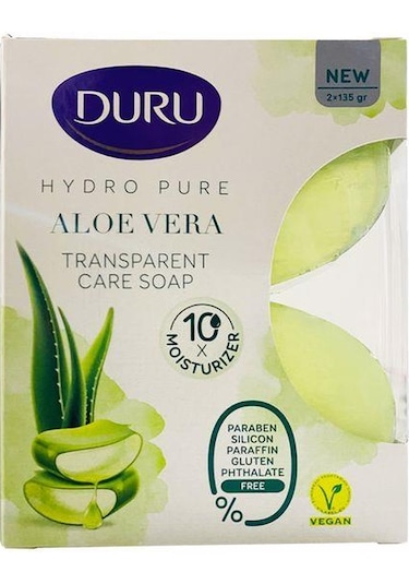 Duru Hydro Pure Aloe Vera Sabunu 2 x 135 G