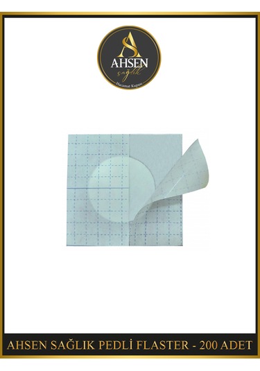 Ahsen Pedli Flaster - 200 Adet