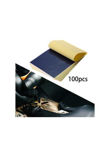 Suntek 100 Adet Dövme Transfer Kağıdı Cilt Dövme Transfer