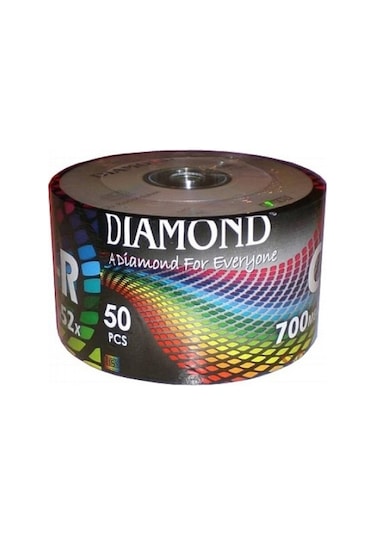 Diamond 700 MB 80 Min 52X Boş CD-R 50'li