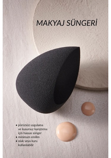 Avon Makyaj Süngeri Siyah