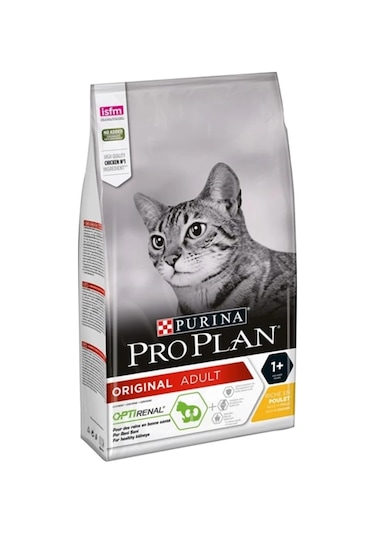 Purina Pro Plan Tavuklu ve Pirinçli Yetişkin Kedi Maması 1500 G