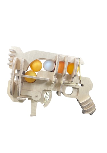 Ahşap Silah Okidoki Pistol Seti