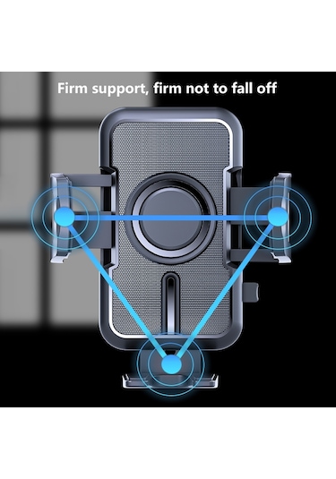 Cbtx Global Araba Vantuz Telefon Tutacağı Hava Firar Kontrol Paneli Ön Cam Telefon Montajı