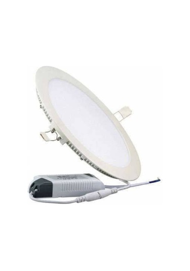 12 Watt Led Slim Panel Spot - 6500K - Beyaz Işık -20 Adet