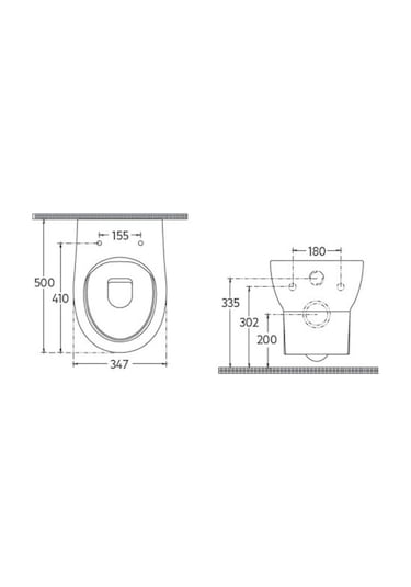 Isvea Absolute Rimless Asma Klozet