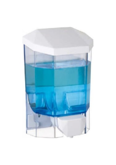 Maxiflow Plastik Şeffaf Sıvı Sabunluk Dispanseri 1000 Ml