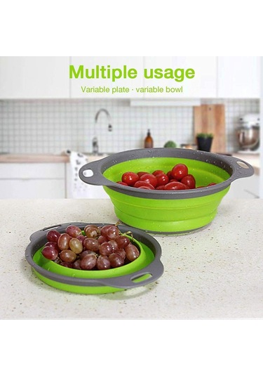 Makarna Ve Sebzeler İçin Silikon Mutfak Maşası Seti B