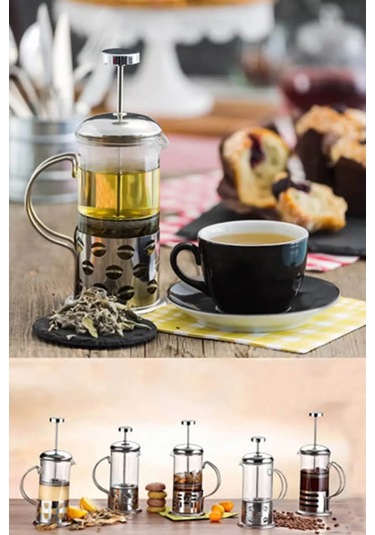 Pandomim 350ml Çelik French Press -fp350 Çok Renkli