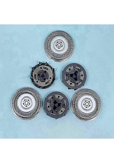 Üçlü Bıçak Sistemi Ve Dayanıklı Şaftlı 7000 Ve 5000 Serisi Elektrikli Tıraş Makineleri İçin Yedek Başlıklar