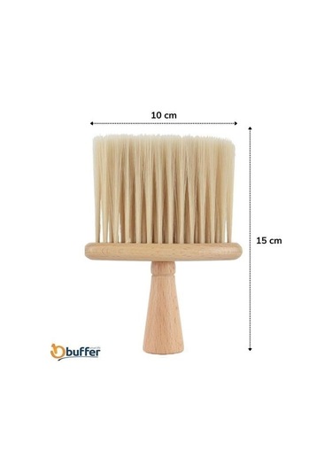 Büro Ev Ofis Arabası İçin Araç İçin Ahşap Saplı Hassas Kıl Fırça Oto Toz Alma Fırçası