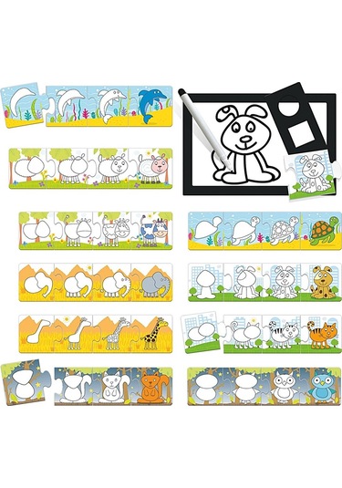 Headu Adım Adım Çizim Okulu Puzzle It21062