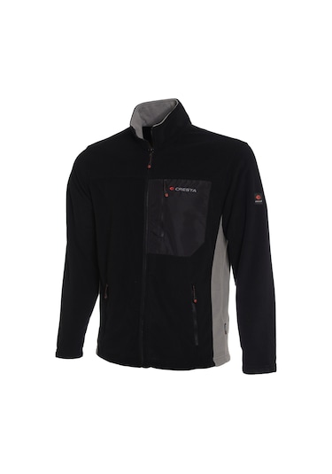 Cresta Outdoor Çift Renkli Mikro Polar Fermuarlı Erkek Ceket