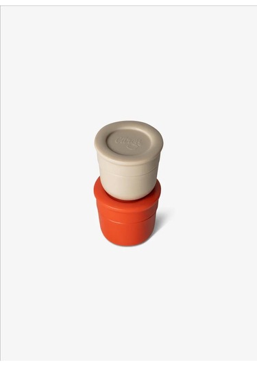 Citron Mini Sos Kapları 2'li Set - Brick / Beige 1060803