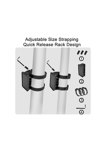 Wild Man Es8x Elektrikli Scooter Ön Gidon Asma Çantası 4l 001