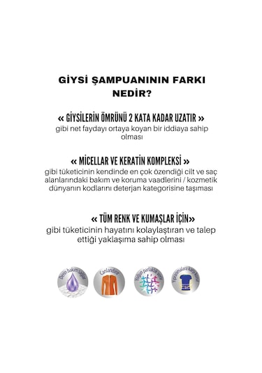 Bingo Arındırıcı Etki Giysi Şampuanı 6 x 3 L