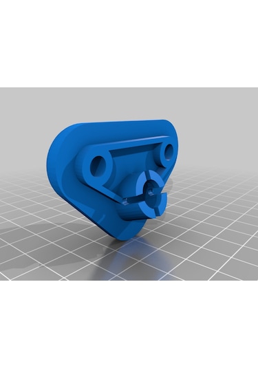 Subaru Forester Gölgelik Tutucu Klips - 3d