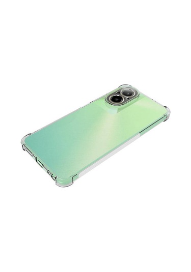 Butam Bilişim Realme 12 Lite Kılıf Nitro Anti Shock Silikon - Şeffaf Şeffaf