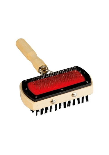 Polo Tahta Saplı Çift Taraflı Fırça