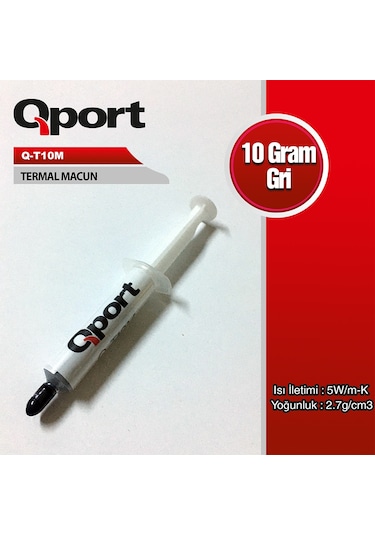 Qport Q T10M 10 Gram 5W/M K Termal Macun