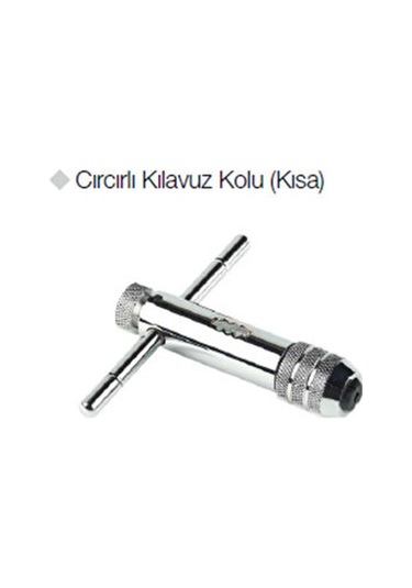 Cırcırlı Kılavuz Kolu Kısa No. 1 M 3 - M 8