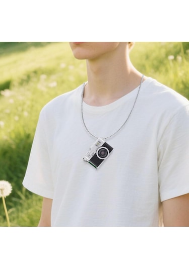 Mini Kamera 1080p Küçük Dijital Kamera, 0.96 İnç Ekranlı Mini Retro Vintage Kamera Black