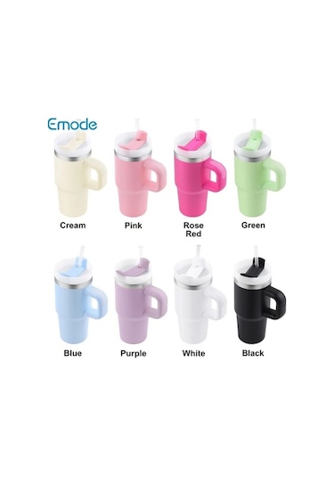 Trendooze Sunshine022 Siyah Termos Mug 414ml Sızdırmaz Bpa Free Çift Katmanlı Matara Kahve Filtresi Siyah