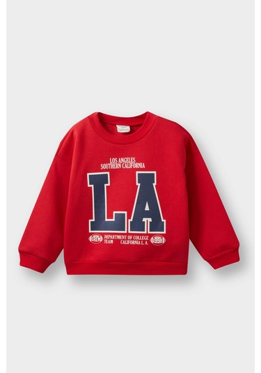 Defacto Erkek Bebek Bisiklet Yaka Baskılı İçi Yumuşak Tüylü Sweatshirt E9238a525aurd79 Kırmızı Defacto Erkek Bebek Bisiklet Yaka Baskılı İçi Yumuşak Tüylü Sweatshirt E9238a525aurd79 Kırmızı