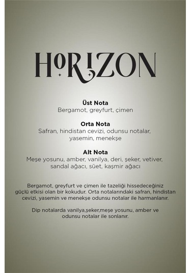 Carpex Horizon 200 Ml. Classic Seri A1 Makine Koku Kartuşu Horizon