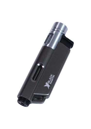 Black Martin Tek Torch Pürmüz Gunmetal Puro Çakmağı - Tr9300