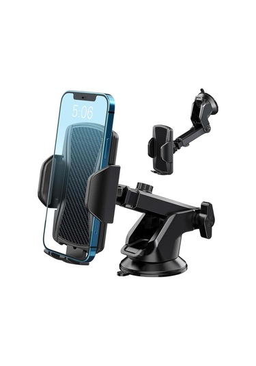 Araba Telefon Tutucu, Gösterge Paneli Ve Araba Ön C İçin Araba Telefon Tutucu, 360 Derece Dönüş, Tek Diğer