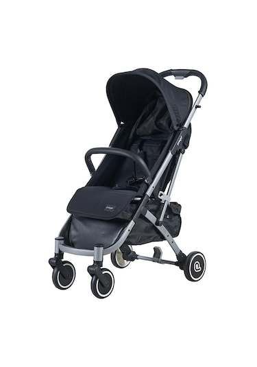 Prego 2024 Covi Kabin Tipi Bebek Arabası - Siyah (Tek Araba)