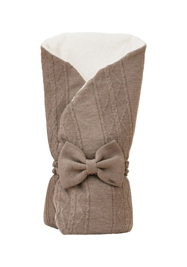 Fiyonk Triko Kundak Kahve