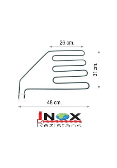 Sauna Sobası Rezistansı 3000 Watt