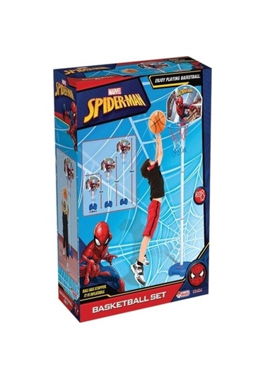Dede Spiderman Ayaklı  Basketbol  Set
