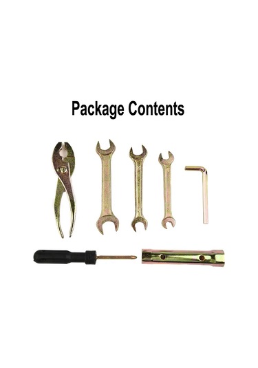 Synodicmonth Parça Motosiklet Evrensel Tamir Alet Seti Tornavida Pense Kovan Anahtarları Kitleri Motosiklet Alet Seti