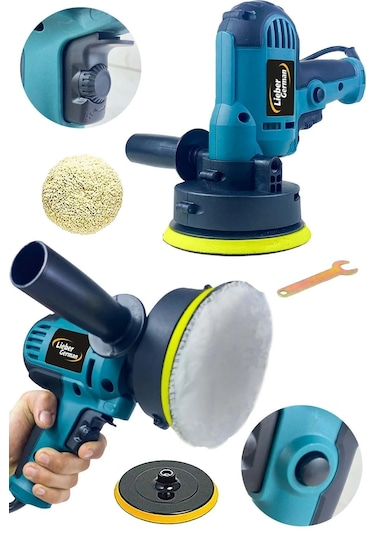 Lieber German LG8013 Tam Profesyonel 6 Kademe Devir Ayarlı 125 MM