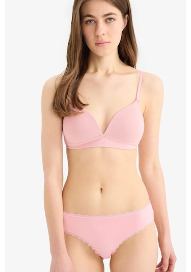 DeFacto Pamuklu Comfort Pedli Bra-Fall in Love X9027AZ25SPBR80