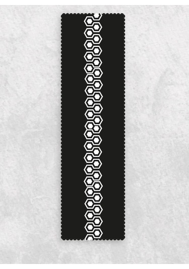 Belle Benoit Baskılı Amerikan Servisi Runner 140 x 40 CM Desen4