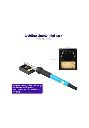 Ersono 60w Profesyonel Elektrikli Havya Sıcaklık Ayarlanabilir Elektrikli Havya Aracı Mini Havya Kalem Ab Tak