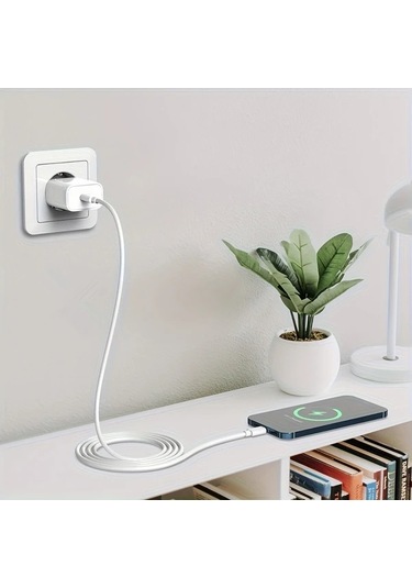 Honeybeeshop İphone 20w Hızlı Şarj Cihazı Ve 2m Lightning Kablo Pd3 0 Usb C İphone İpad Uyumlu