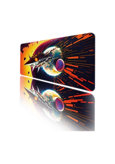Mouse Pad Büyük Boy Gaming Oyuncu Xl 70x30 Cm SPACE-TANK