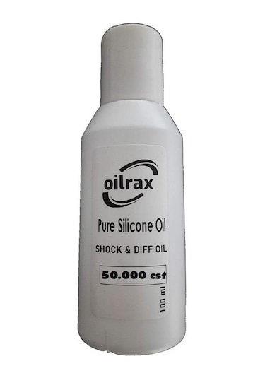 Oilrax Pure Sılıcone Oil 50.000 Cst Shock & Diff Oil Saf Silikon Yağı 100 ML